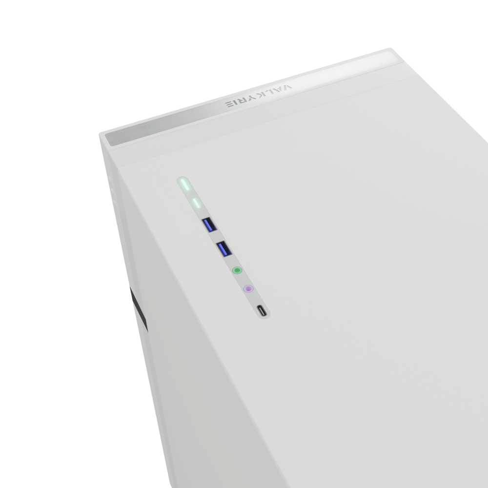 Valkyrie VK-02 Mid Tower ATX PC Case with LCD Screen