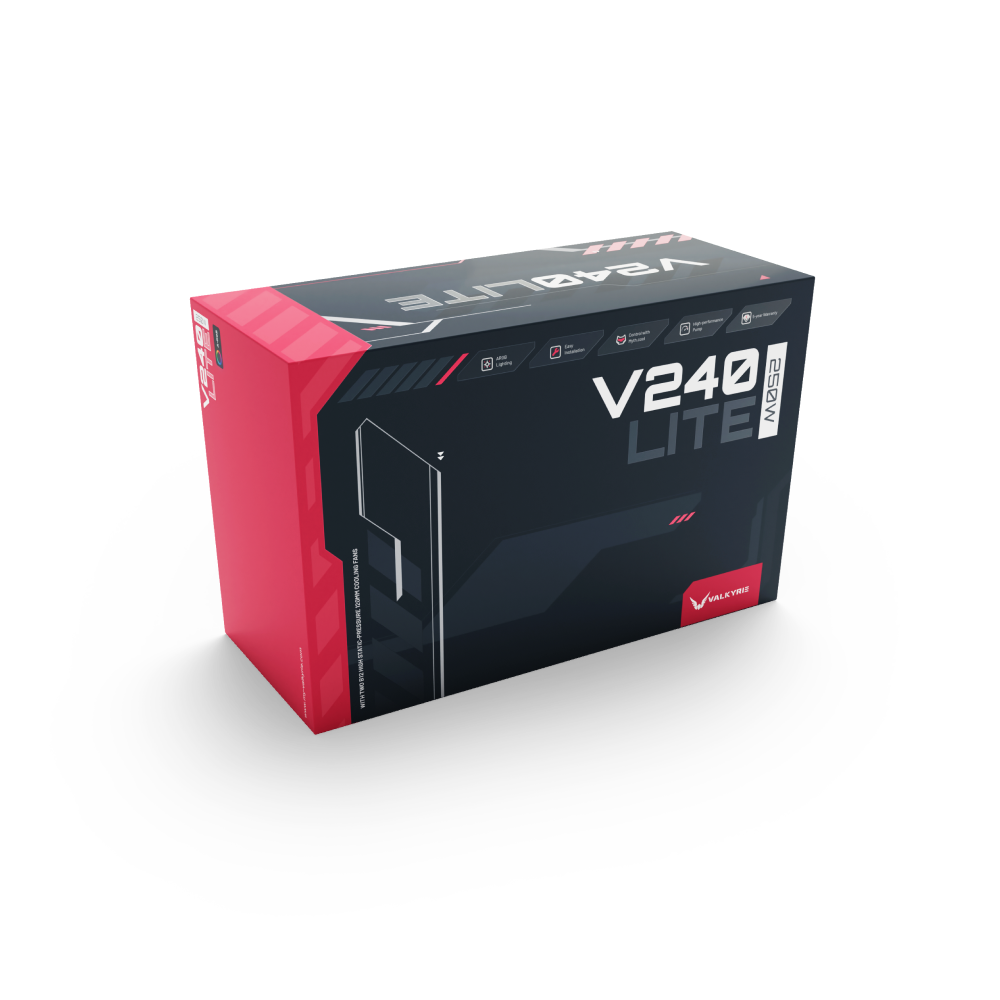Valkyrie V240 Lite AIO CPU Liquid Cooler