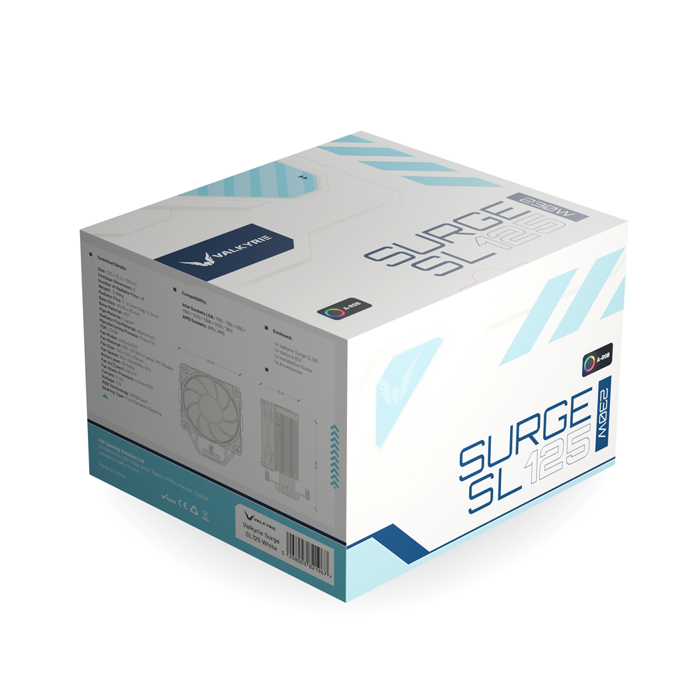 Valkyrie Surge SL125 CPU Air Cooler