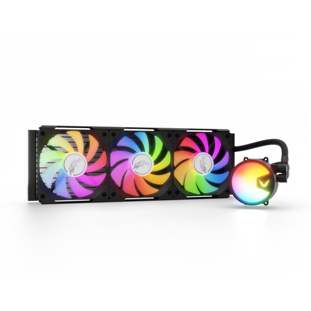 Valkyrie A360 360mm radiator, three ARGB fans and pump