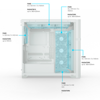 VK-02 Lite Mid Tower ATX PC Case