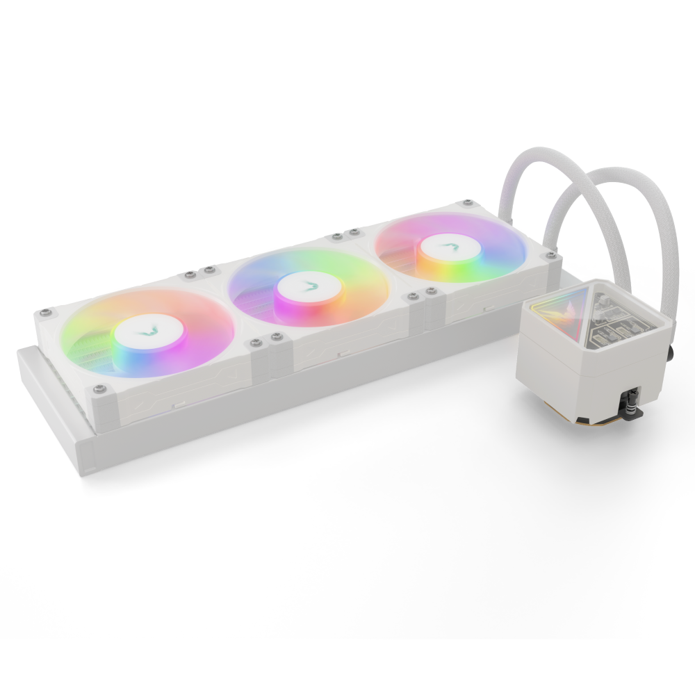 CPUクーラーV360 Valkyrie 300w 水冷 ゲーミング PC