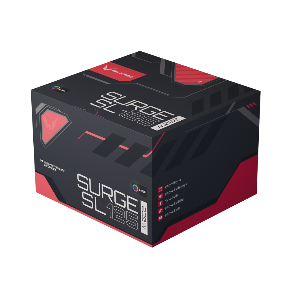 Valkyrie Surge SL125 CPU Air Cooler