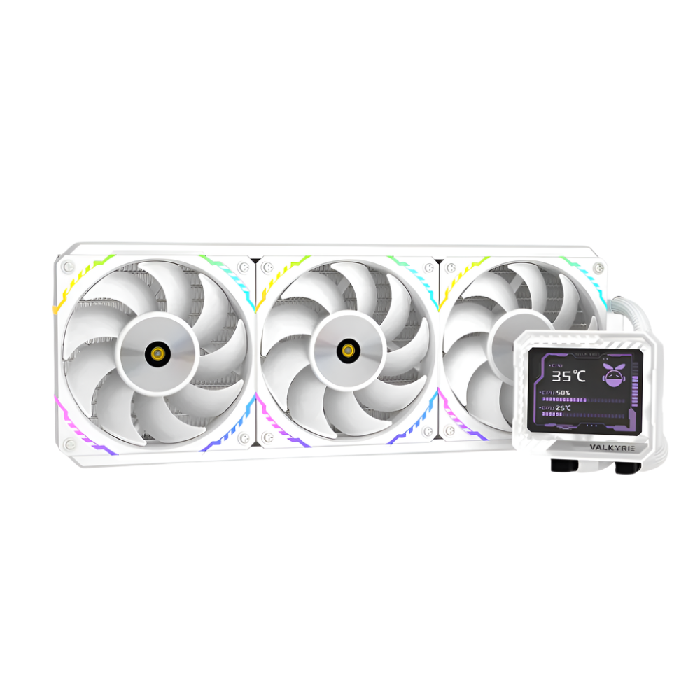 CPUクーラーV360 Valkyrie 300w 水冷 ゲーミング PC Valkyrie V360 AIO CPU Liquid Cooler with LCD Screen